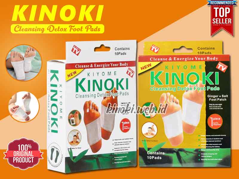 Jual Kinoki Cleansing Detox Foot Pads di Kubu Raya 