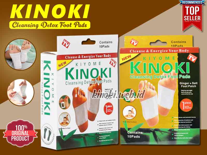 Jual Kinoki Cleansing Detox Foot Pads di Kajen 