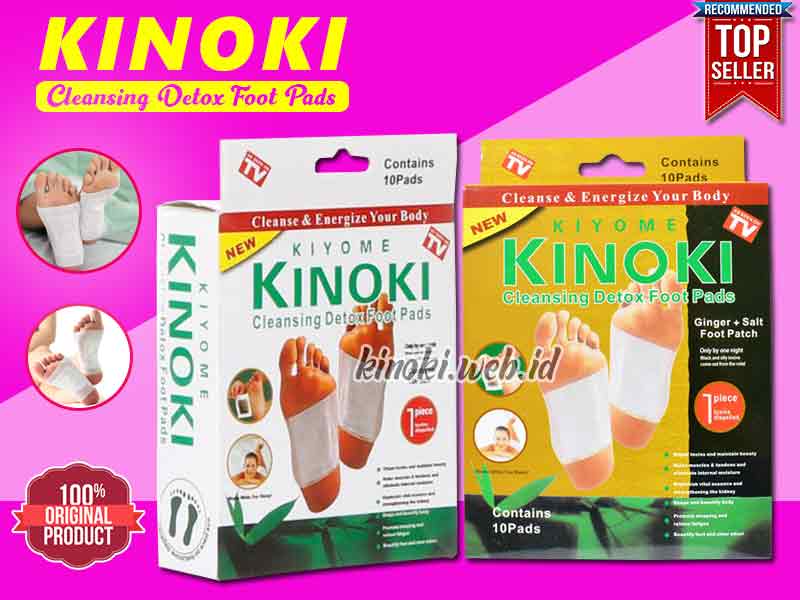 Jual Kinoki Cleansing Detox Foot Pads di Banyuwangi 