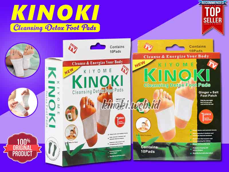 Jual Kinoki Cleansing Detox Foot Pads di Bau-Bau 