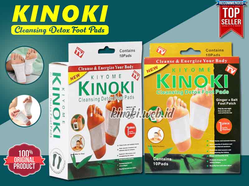Jual Kinoki Cleansing Detox Foot Pads di Kanigoro 